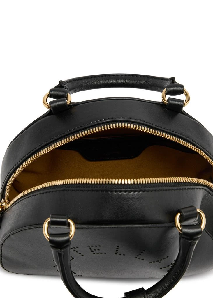 Stella McCartney Logo faux leather top handle bag 4