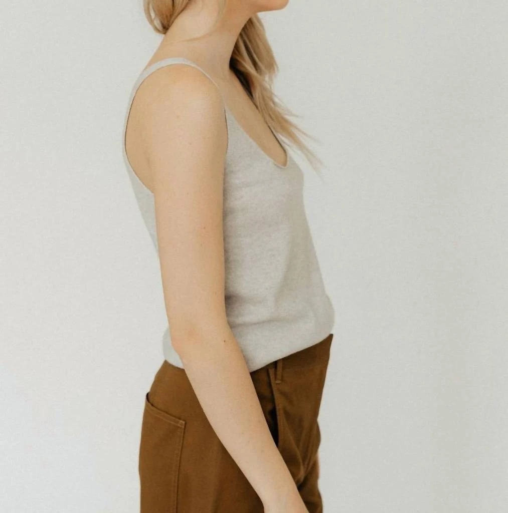 Tibi Tibi - Washable Cashmere Tank Sweater 3