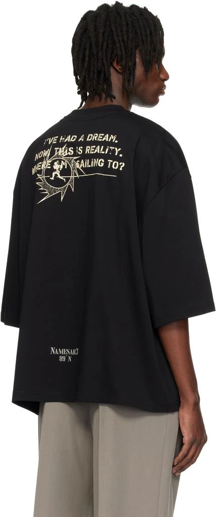 NAMESAKE Black Mayo Oversized 1900 T-shirt 3