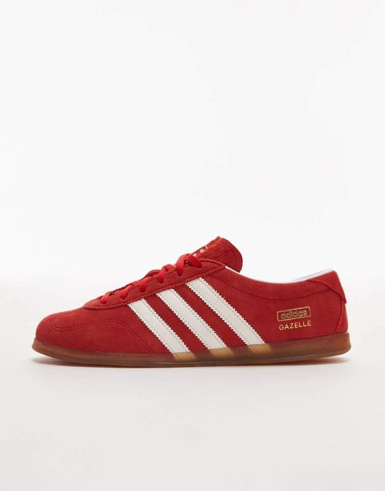 Adidas adidas Originals Gazelle Lo Pro trainers in red and white 2