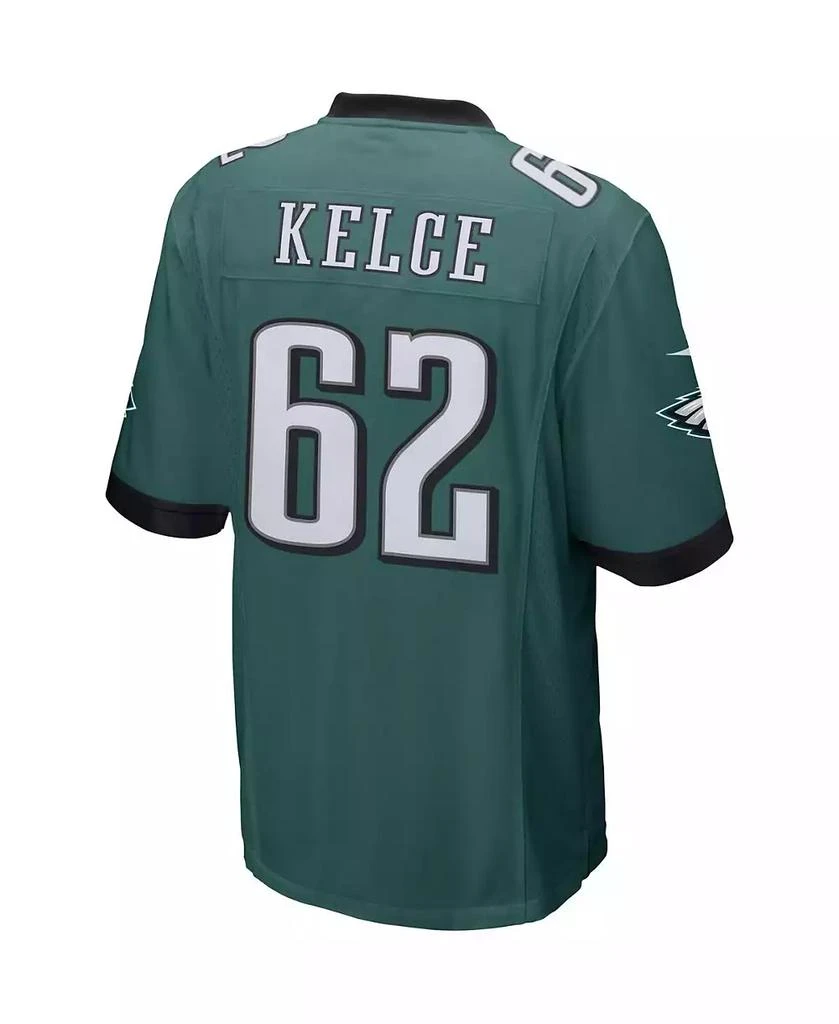 NIKE Men's Jason Kelce Midnight Green Philadelphia Eagles Game Jersey 4