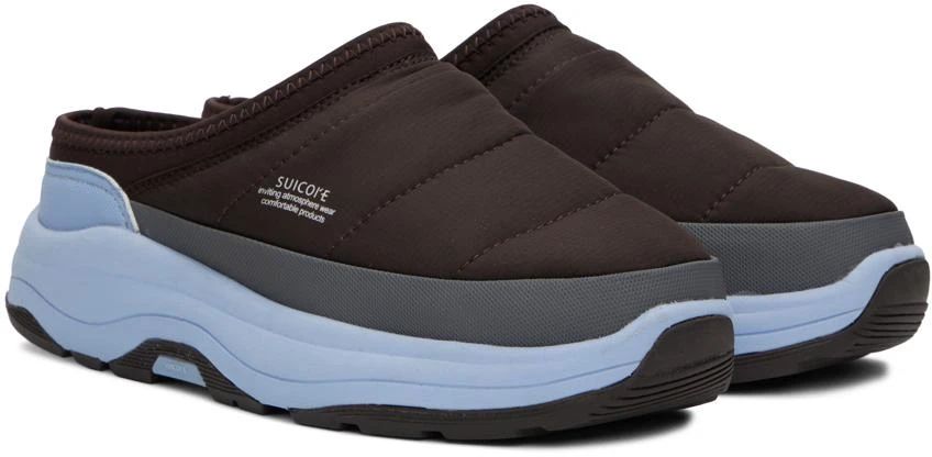 Suicoke SSENSE Exclusive Brown Pepper-LO-ab Loafers 4