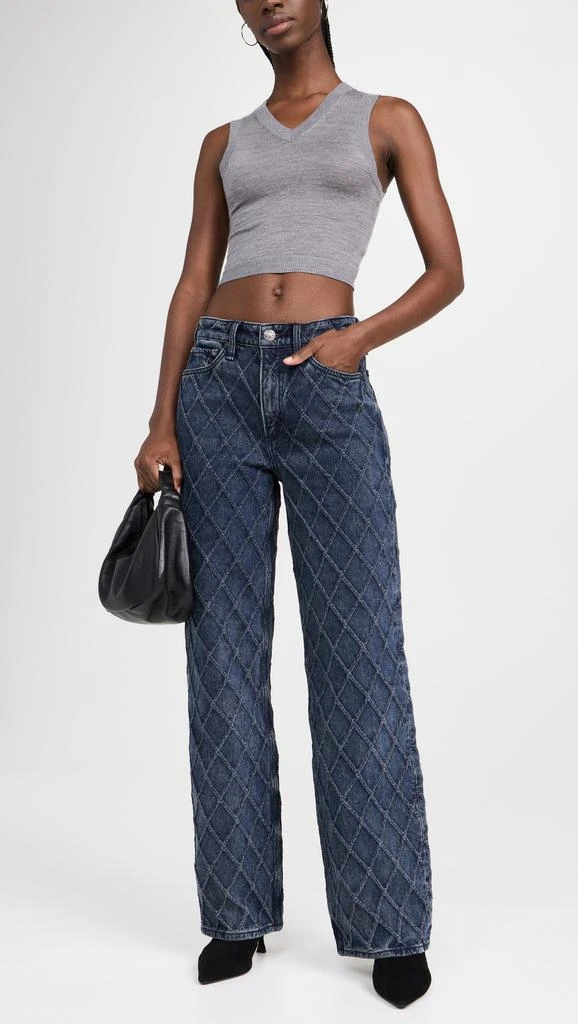 Rag & Bone Logan Quilted Jeans 4