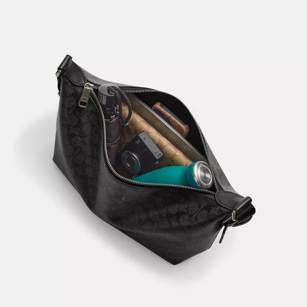 Coach Finn Crossbody Bag In Signature Canvas 5