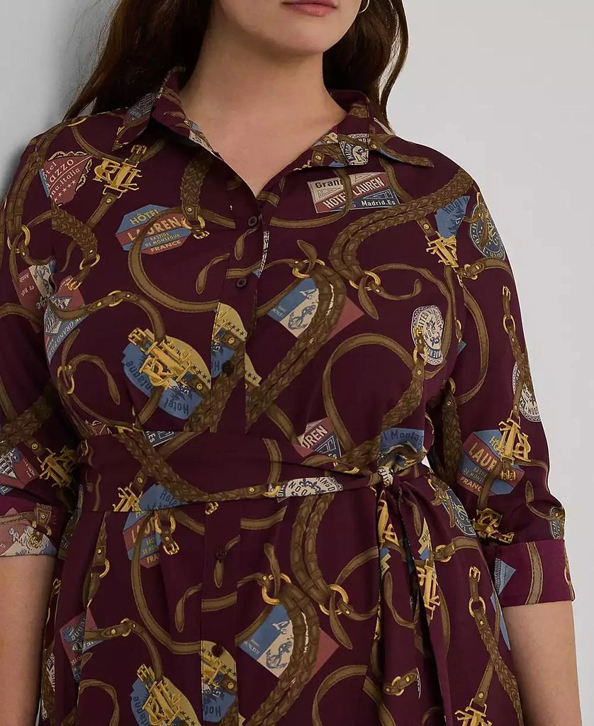 Ralph Lauren Plus Size Printed Shirtdress 4