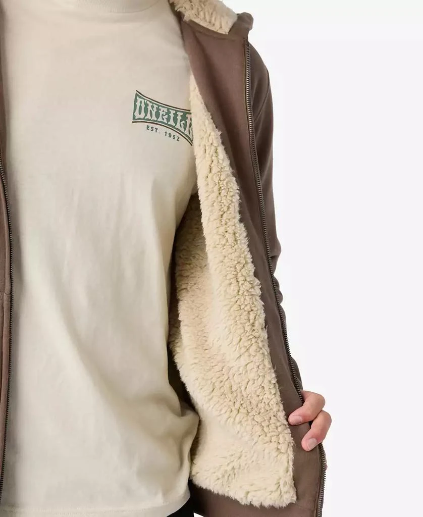 O'Neill Men's Bronsen High Pile Zip Up Hoodie 10