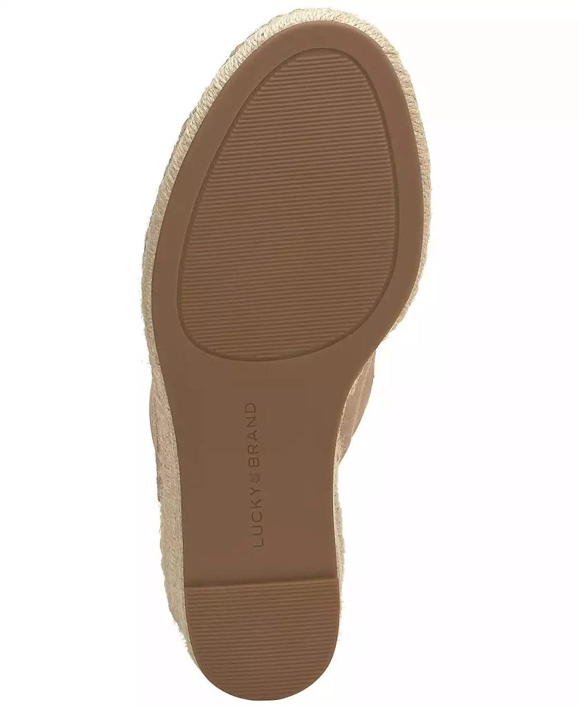 Lucky Brand Women's Cabriah Platform Wedge Sandals 5