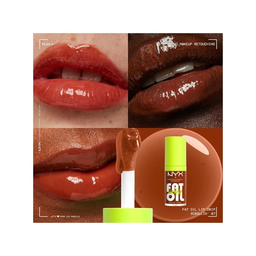 Octopus x Nyx Fat Oil Gloss My Main 33