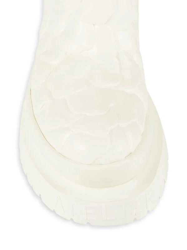 Valentino Textured Rain Boots 5