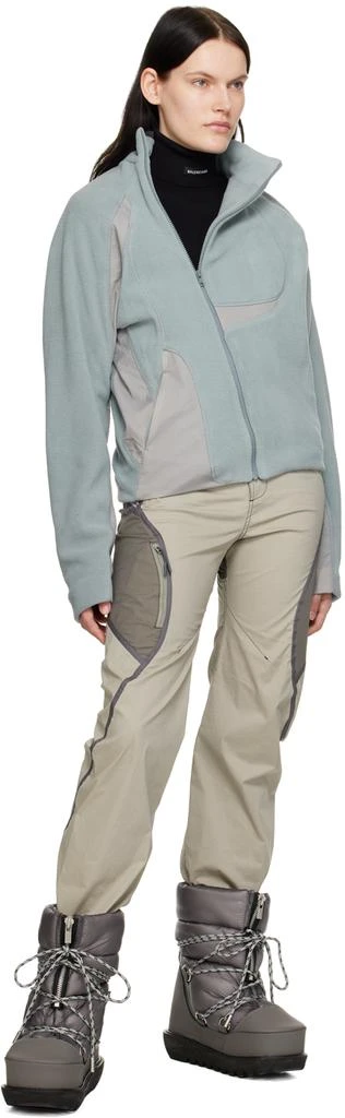 Hyein Seo Gray Paneled Trousers 4