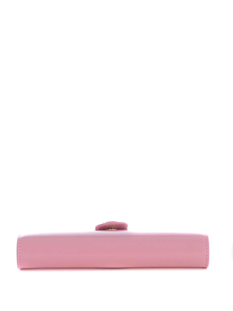 PINKO Pinko Logo Embroidered Bi-Fold Wallet 5