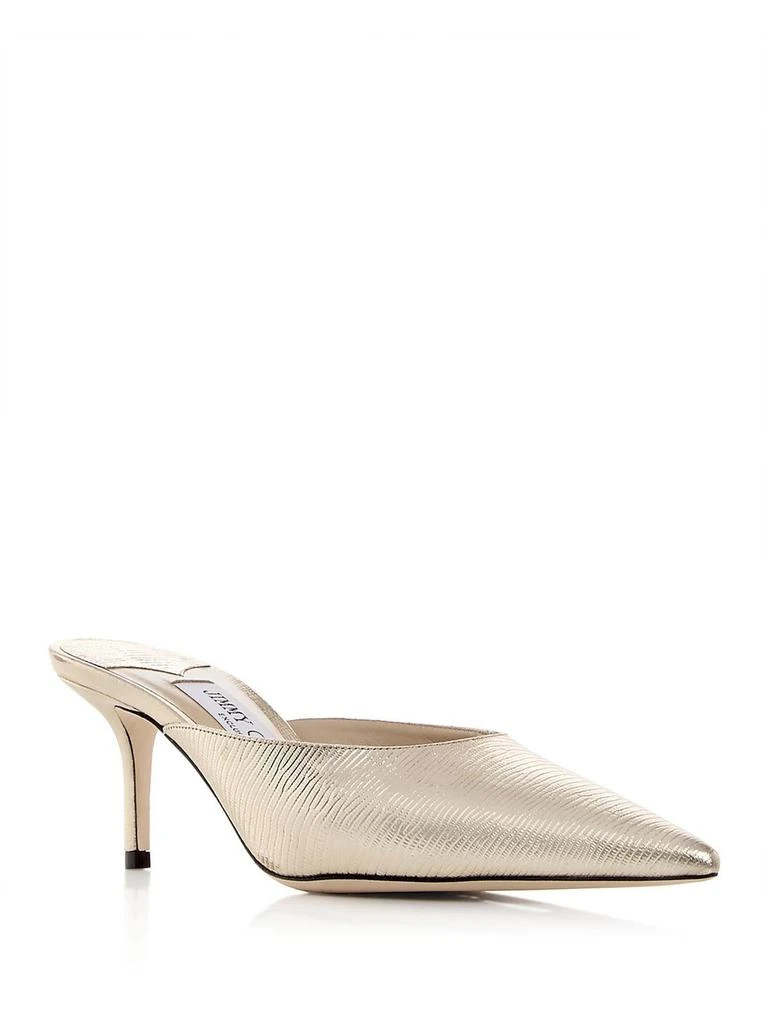 Jimmy Choo Rav 65 Womens Leather Embossed Pumps 1