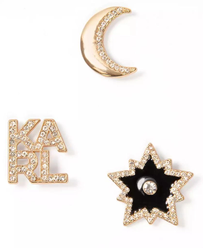 Karl Lagerfeld Paris 3-Pc. Gold-Tone Celestial Trio Pin Set