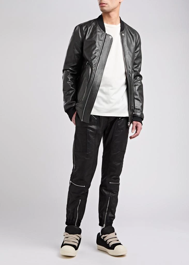 Rick Owens Headon leather sweatpants 4