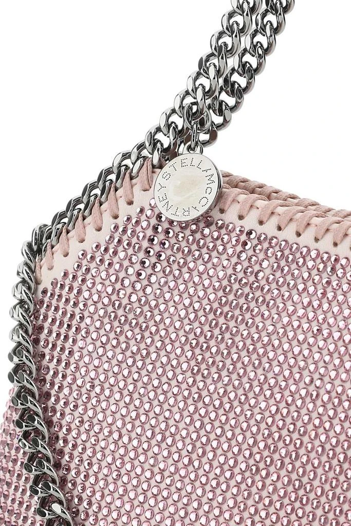 Stella McCartney Stella McCartney Mini Falabella Embellished Chain-Link Tote Bag 4