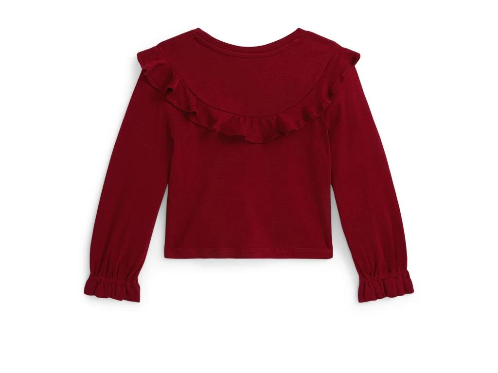 Ralph Lauren Ruffled Cotton-Modal Top (Toddler/Little Kid) 2