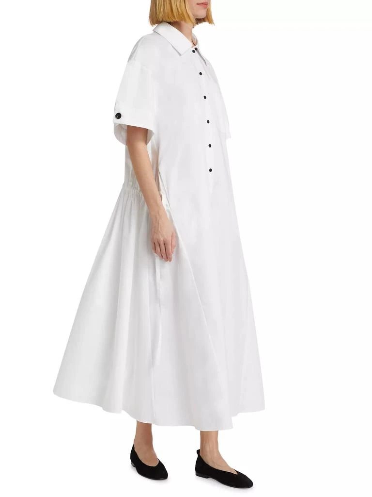 Co Cotton Poplin A-Line Shirtdress 3