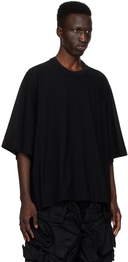 Julius Black Paneled T-Shirt