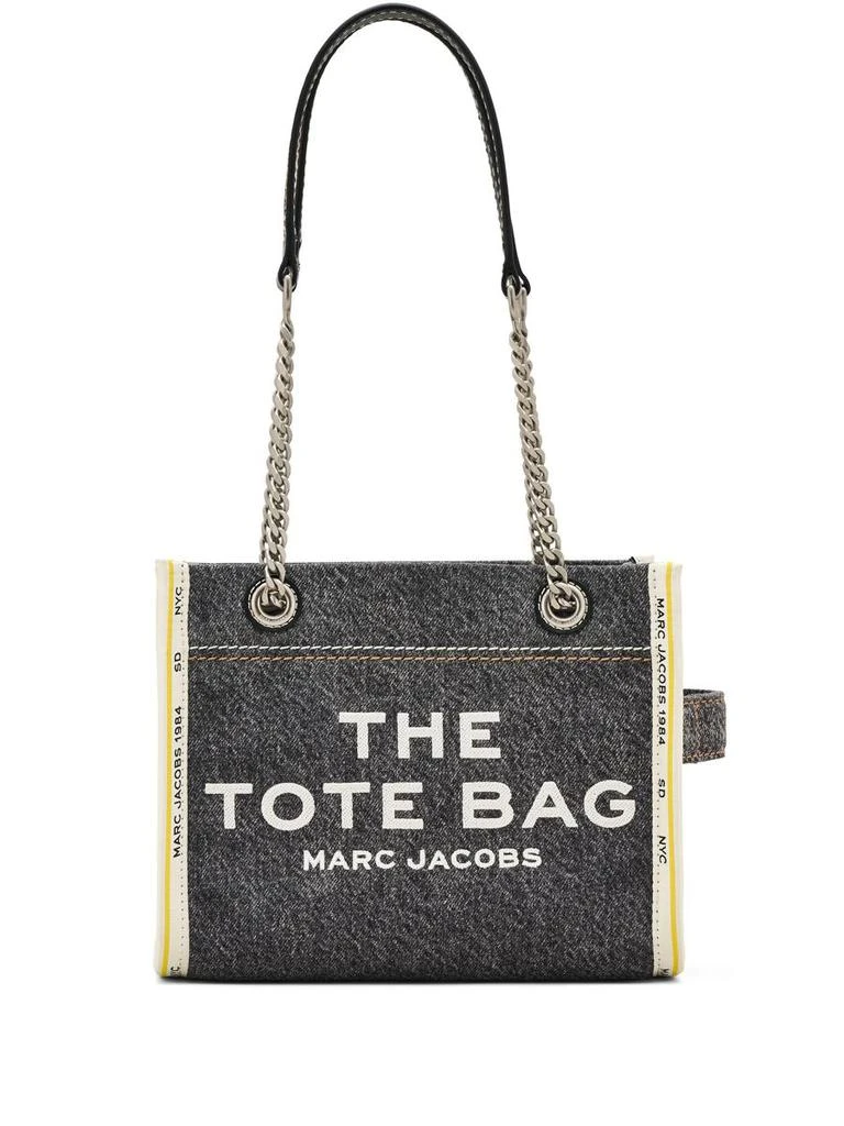 Marc Jacobs Marc Jacobs The Denim Chain Small Tote Bag 1
