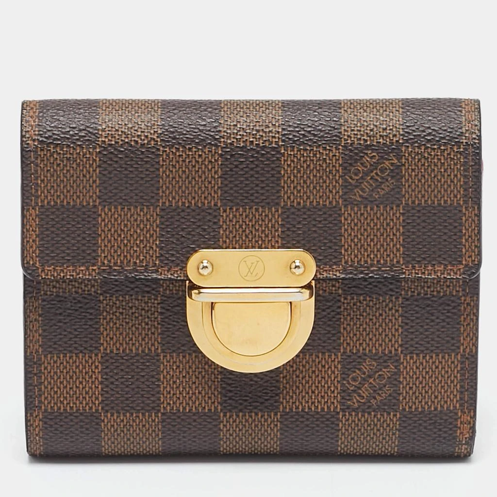 Louis Vuitton Louis Vuitton Damier Ebene Canvas Koala Wallet 1