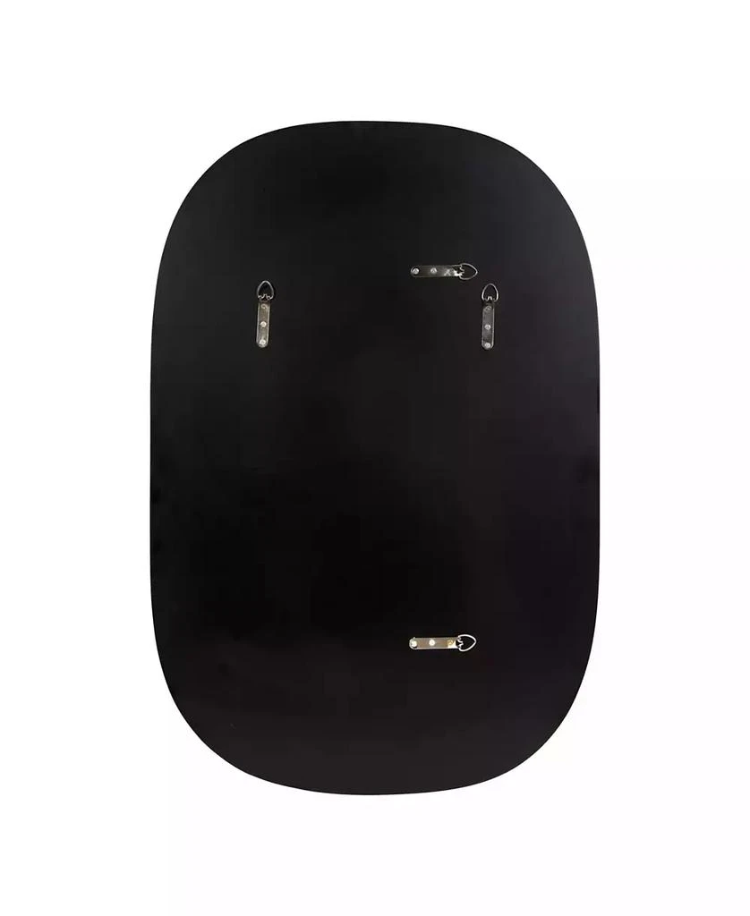 Kate and Laurel Caskill Rounded Rectangle Gold Leaf Wall Mirror - 24" x 36" 4