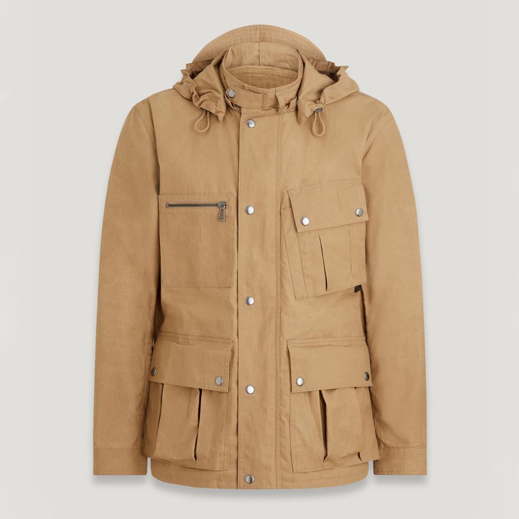 BELSTAFF Belstaff Centenary Coated Hexgonal Ripstop Field Jacket