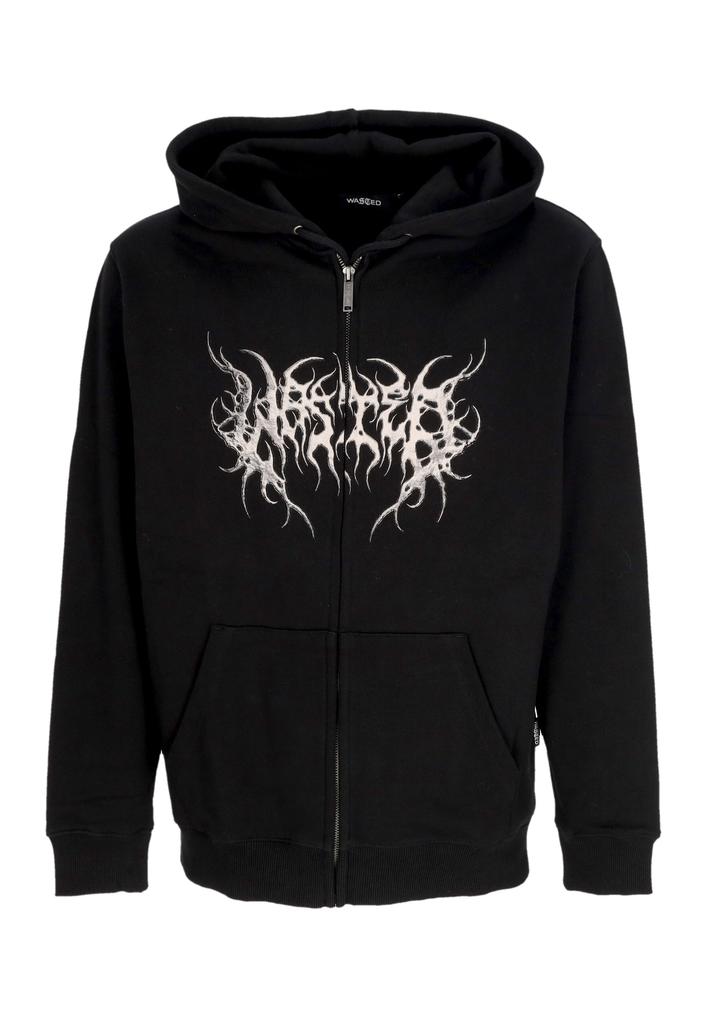 Wasted Paris Hoodie Zip Men Skylab Zip Hoodie Black