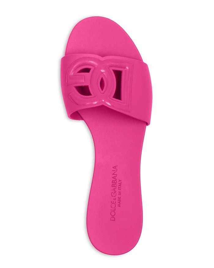 Dolce & Gabbana Women's Logo Pool Slide Sandals 4