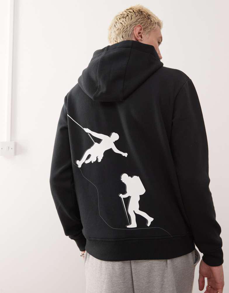 Berghaus Berghaus Hoodies grappled hoodie in black/black