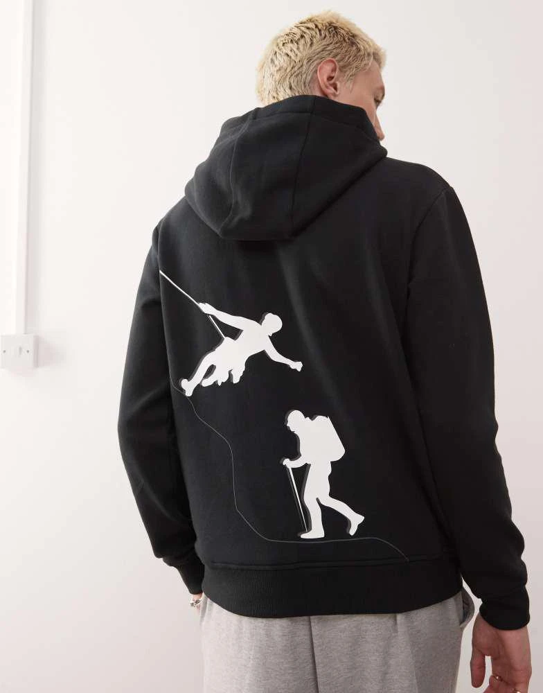 Berghaus Berghaus Hoodies grappled hoodie in black/black 2