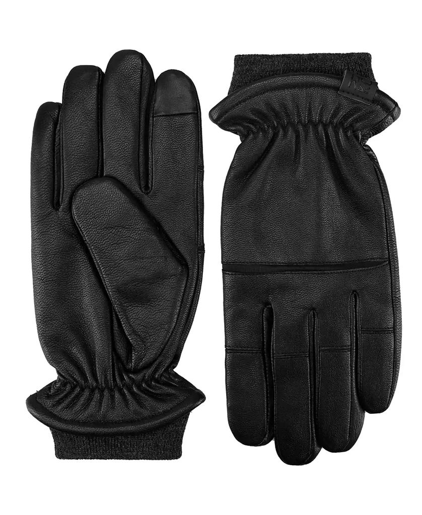 Kenneth Cole Men's Touchscreen Stretch Knuckles Gloves