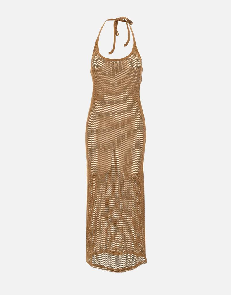 courreges "Holistic mesh long dress"