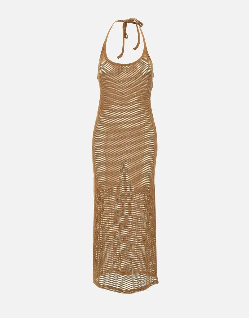 courreges "Holistic mesh long dress" 1