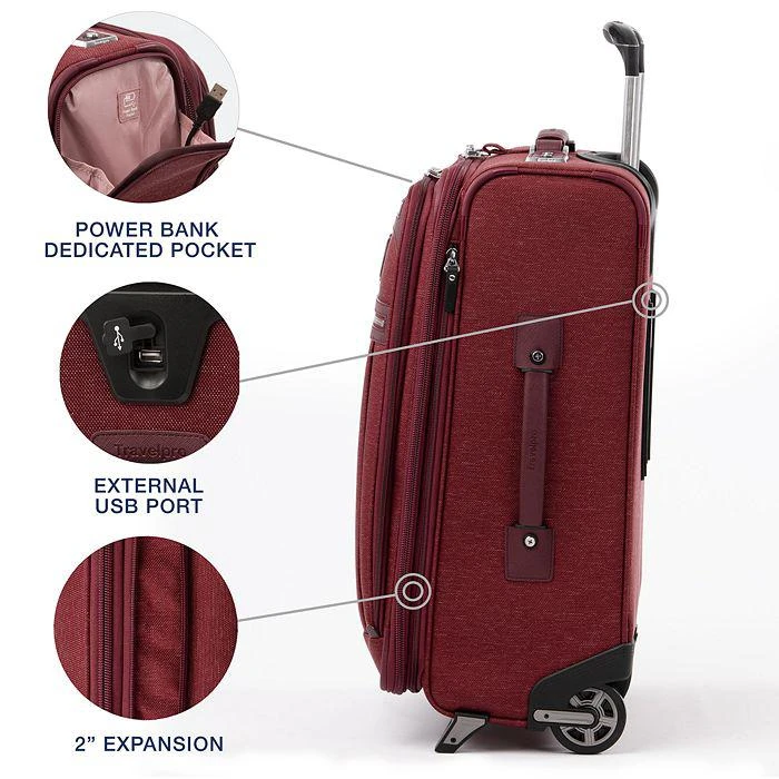 Travelpro Platinum Elite 22" Expandable Carry On Rollaboard 12