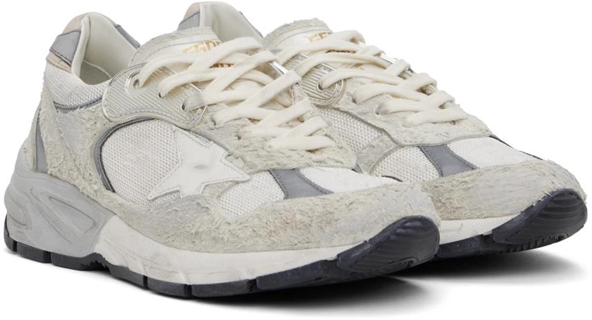 Golden Goose Off-White & Gray Dad-Star Sneakers 4