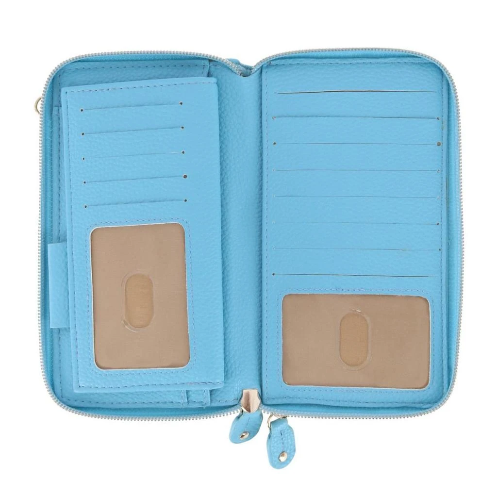 Buxton Women's Styling Vegan Leather Ultimate Organizer 2