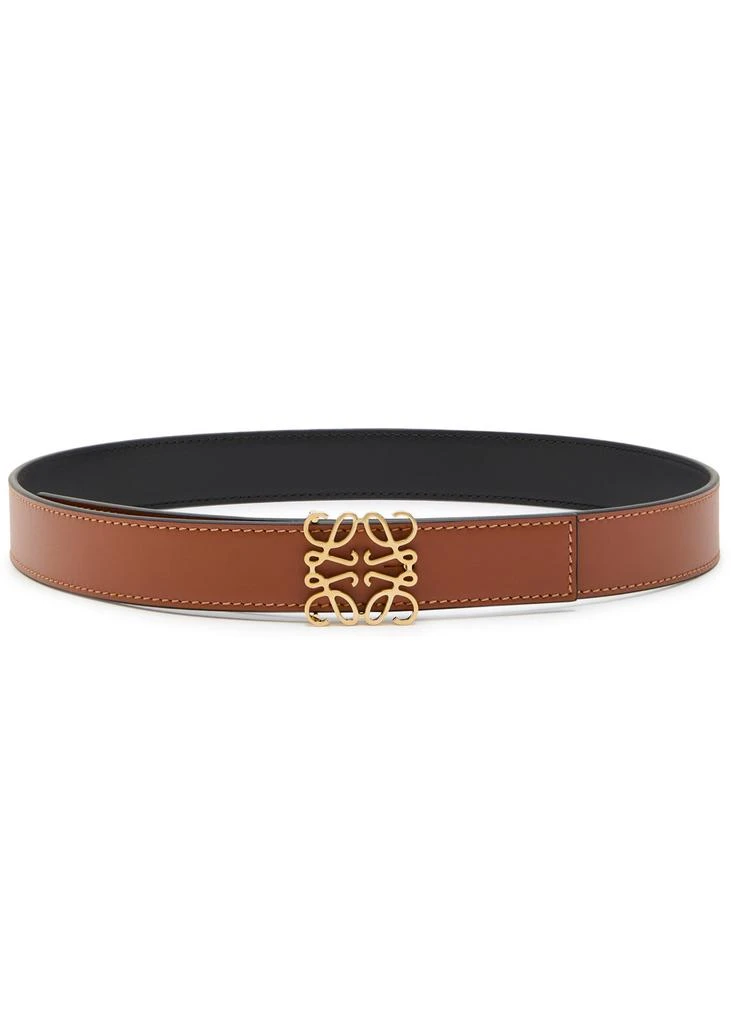 Loewe Anagram leather belt