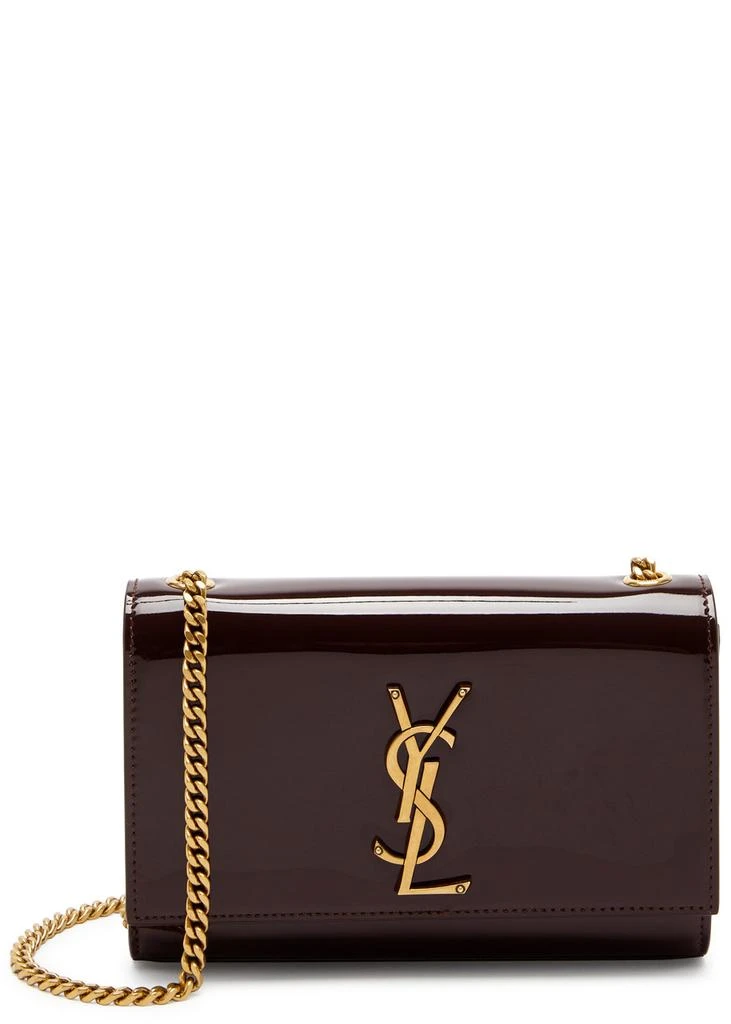 Yves Saint Laurent Kate patent leather wallet-on-chain 1