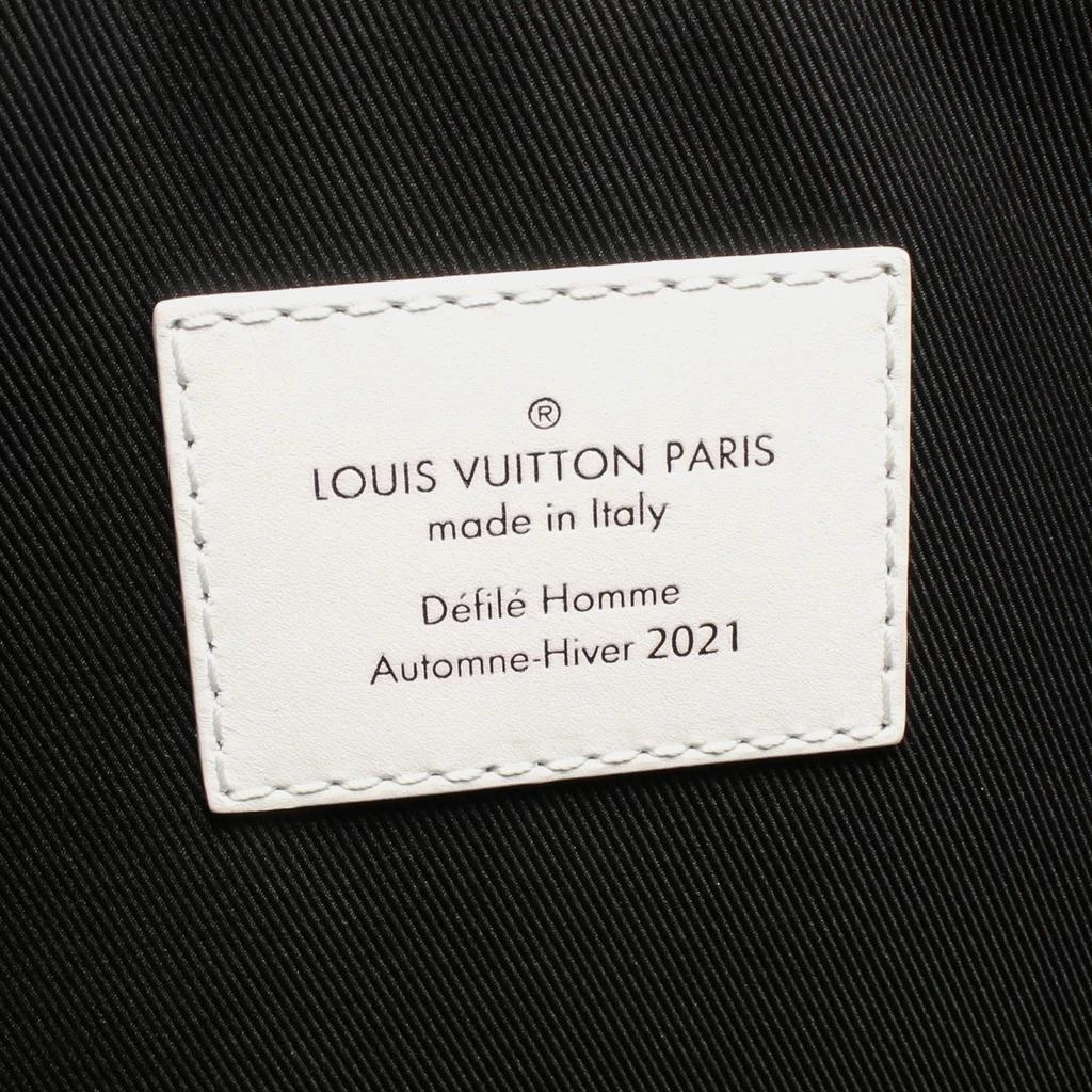 Louis Vuitton Louis Vuitton Multicolor White Leather Everyday LV Newspaper Pouch 6