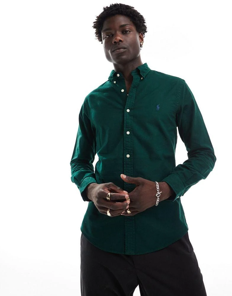 green emerald velvet dress Polo Ralph Lauren Green Belted Striped Cotton Dress