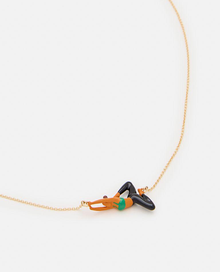 Aliita 9k Gold Yoga Necklace