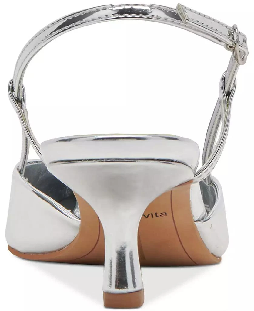 Dolce Vita Women's Odela Pointed-Toe Slingback Kitten-Heel Pumps 3