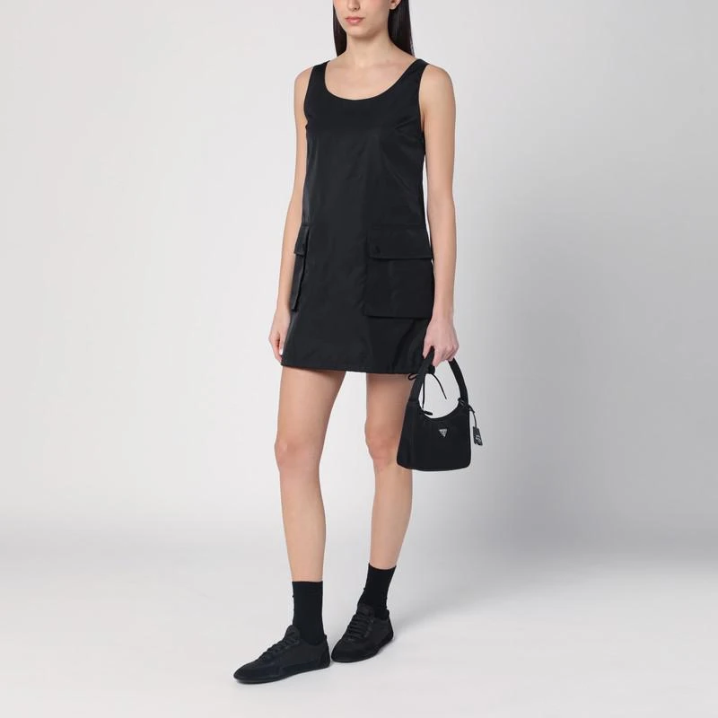 Prada Short black dress in Re-Nylon 2