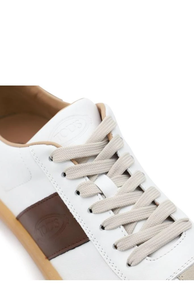 Tod's Tod's Log Embossed Lace-Up Sneakers 4