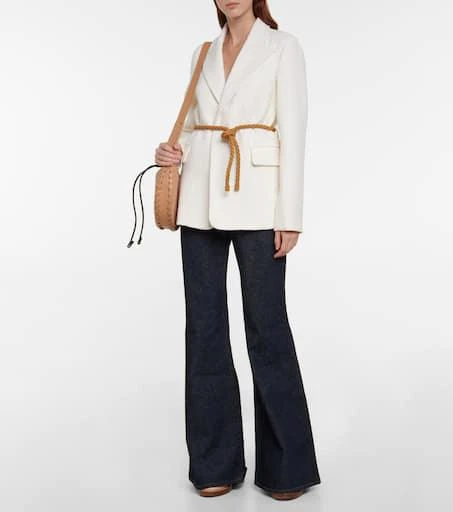 Chloé Belted wool blazer 2