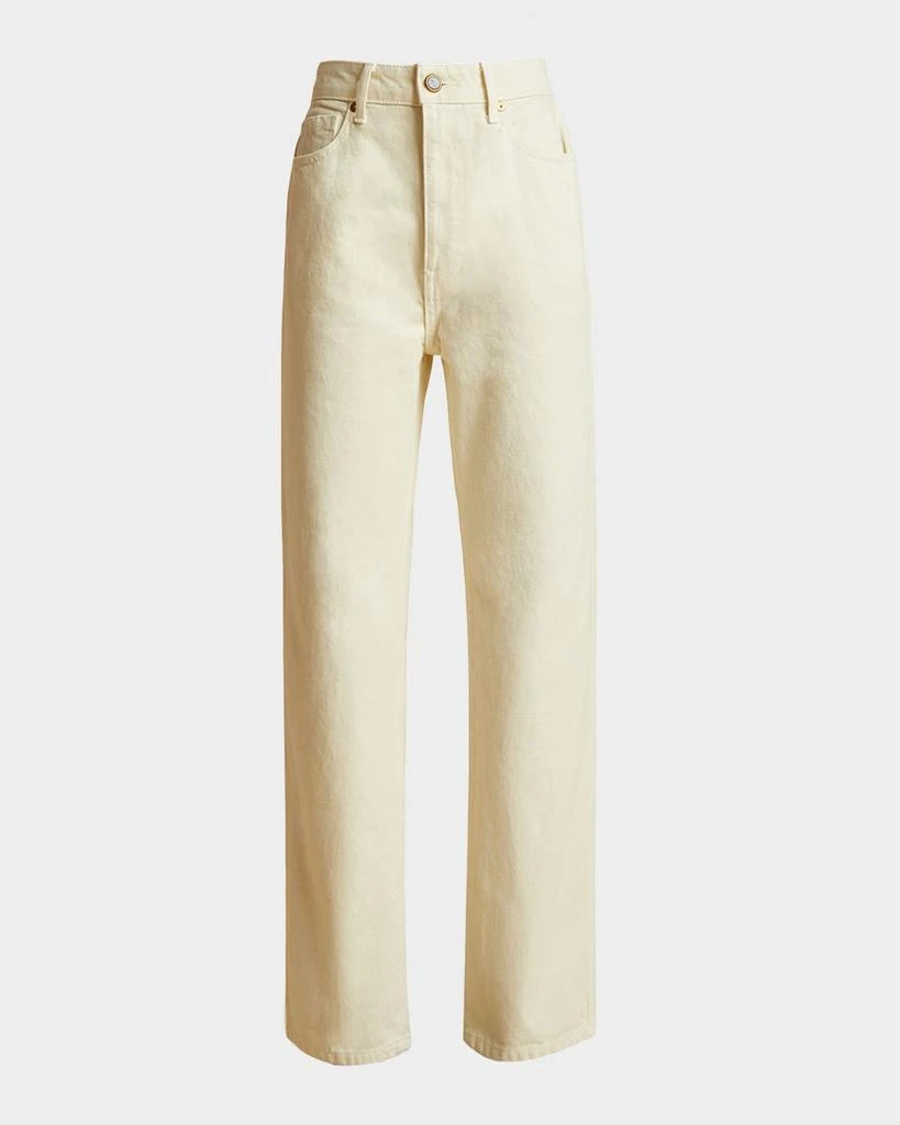 Khaite Abigail Straight-Leg Jeans 1