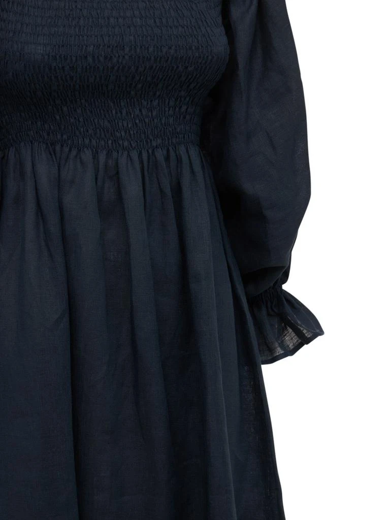 Sleeper Atlanta Linen Midi Dress 3