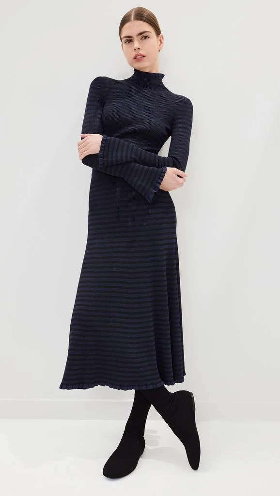 Proenza Schouler Stina Knit Skirt in Geo Knits 4