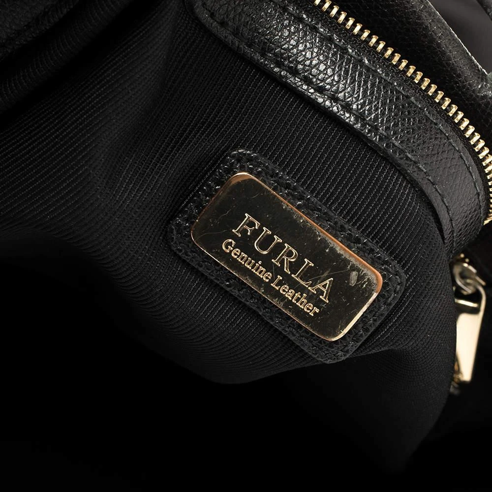 Furla Furla Black Leather Kelis Tote 8