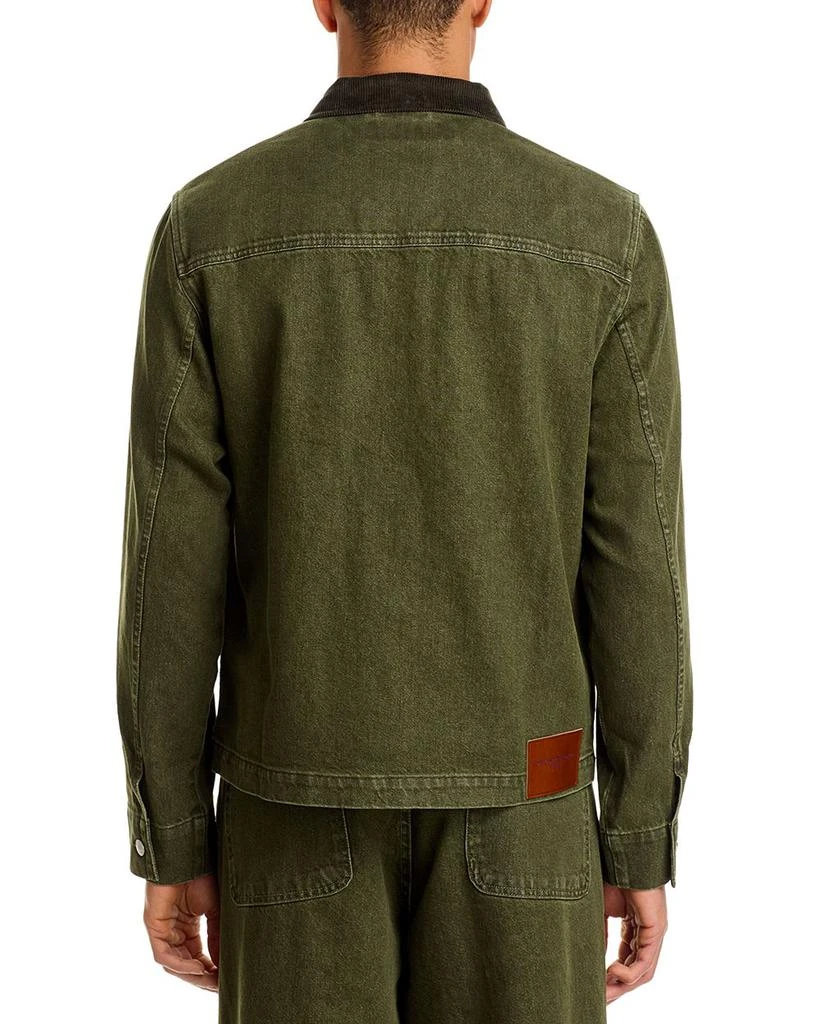 Officine Générale Officine Generale Woven Denim Jacket 4